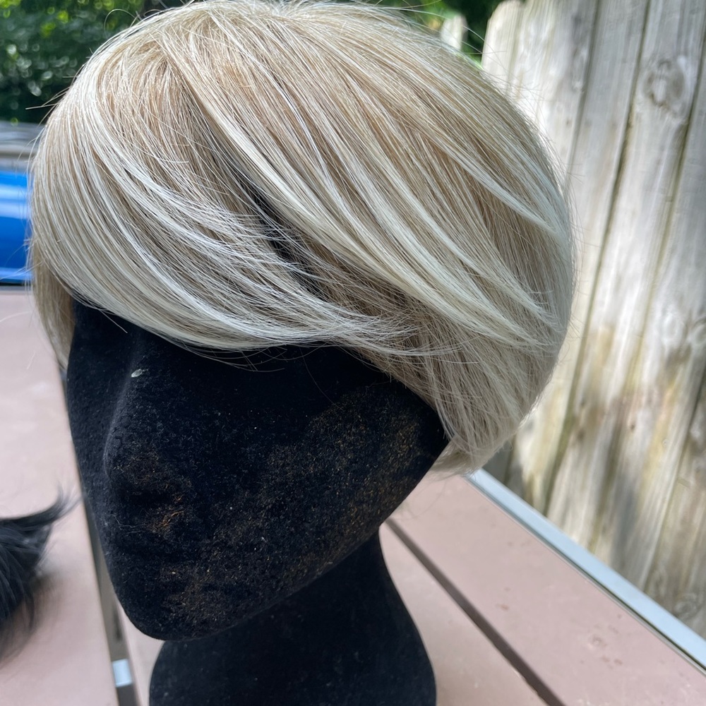 Beautiful wig blonde hair